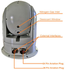 سیستم نظارت EO/IR 30mm~300mm با فاصله کانونی MWIR خنک کننده کشتی