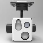Micro Gimbal چند حسگر سه محوره با سیستم مانیتورینگ دوربین حرارتی IR + TV + LRF Uncooled FPA EO IR