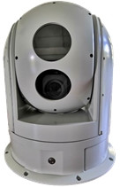 اندازه کوچک 2 محور EO / IR Tracking Gimbal 8um~14μM برای وسایل نقلیه