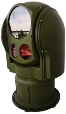 سبز LWIR دوربین حرارتی سیستم EOS کشتی حمل چند سنسور IR تلویزیون LRF