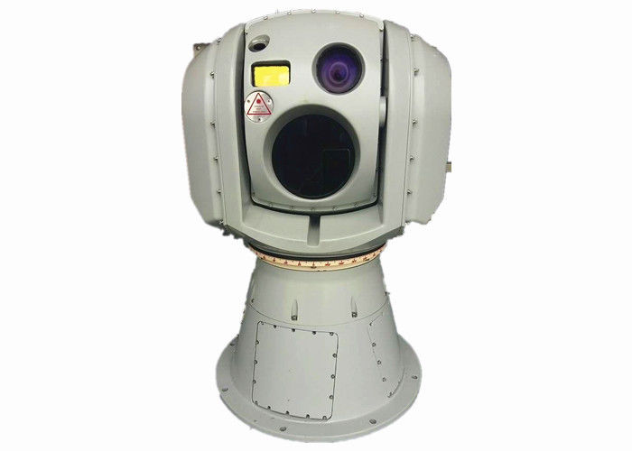 LWIR Uncooled FPA EO / سیستم ردیابی IR با دوربین حرارتی، دوربین نور روز و برد یاب لیزری